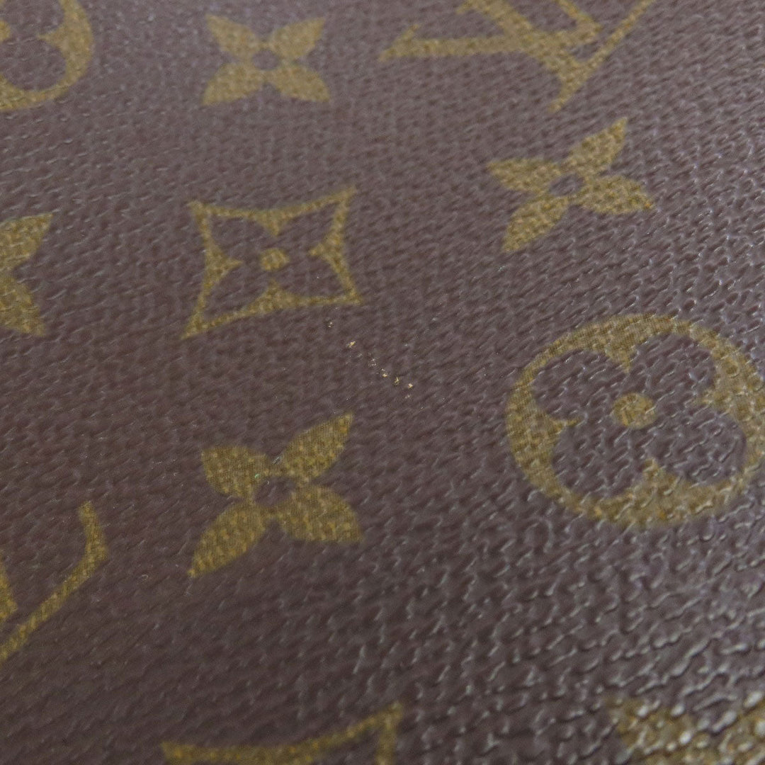 LOUIS VUITTON Handbag M47270 Monogram canvas Brown Deauville Women Used Authentic