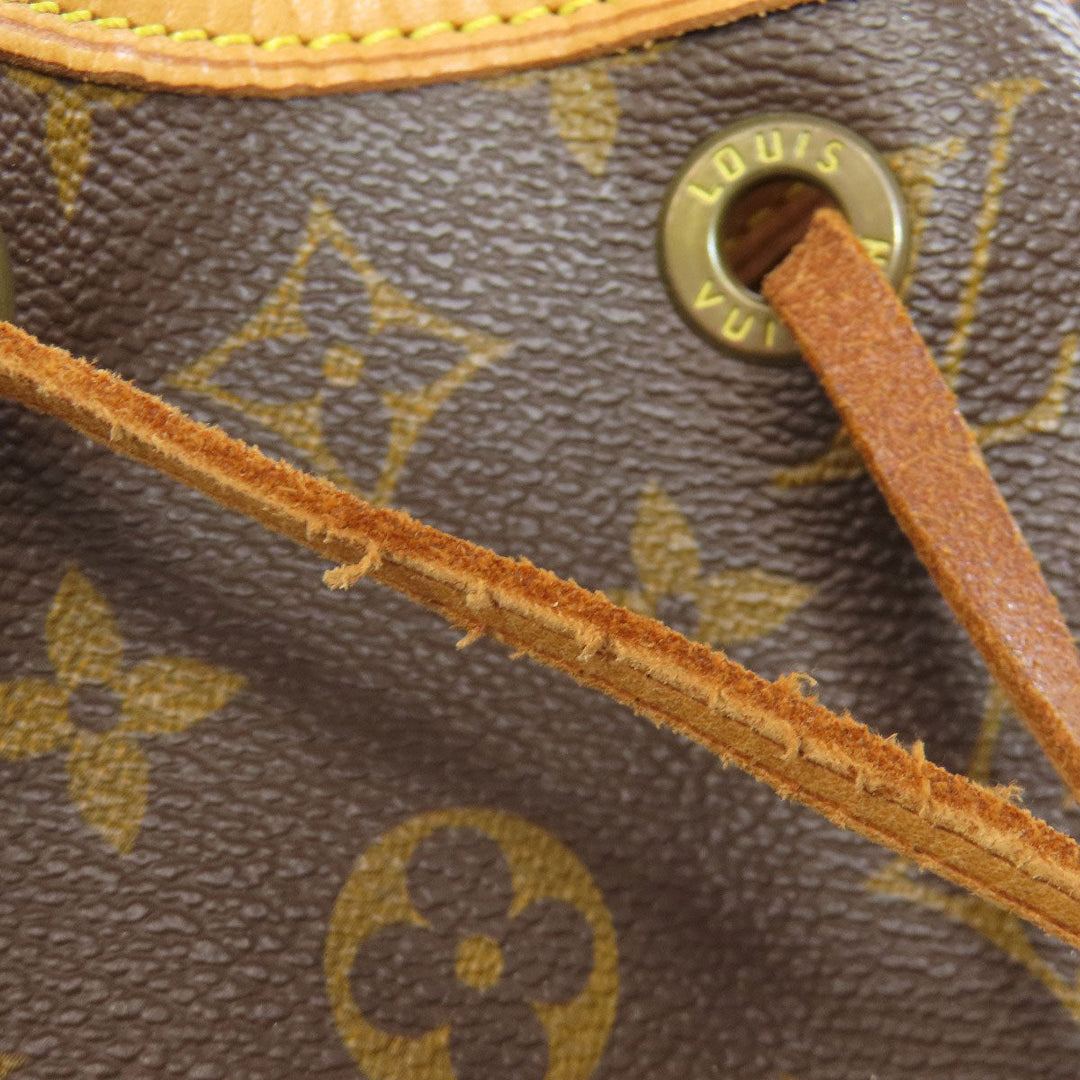 LOUIS VUITTON Backpack M51136 Monogram canvas Brown MontsourisMedium Women Used Authentic
