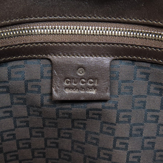 GUCCI Handbag 114875 canvas Brown Sherry Line Interlocking G Women Used Authentic