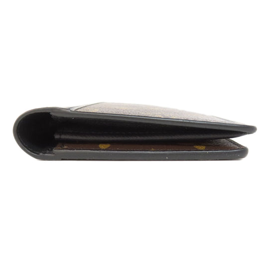 LOUIS VUITTON Long Wallet Purse M69410 Monogram macacer Brown Portefeuille Blaza Women Used Authentic
