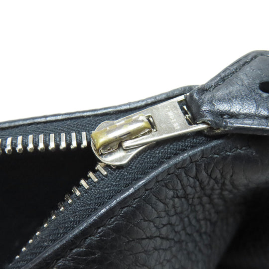 HERMES Handbag Taurillon Clemence black Bolide 31 SilverMetal Women Used Authentic