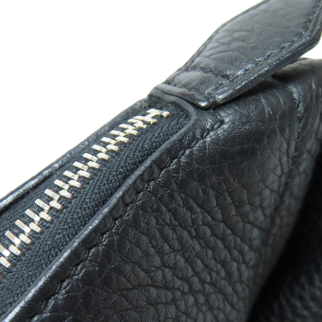 HERMES Handbag Taurillon Clemence black Bolide 31 SilverMetal Women Used Authentic