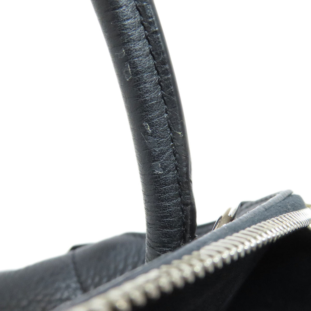 HERMES Handbag Taurillon Clemence black Bolide 31 SilverMetal Women Used Authentic