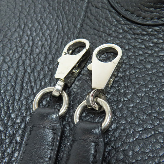 HERMES Handbag Taurillon Clemence black Bolide 31 SilverMetal Women Used Authentic