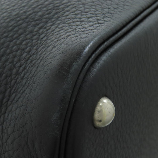 HERMES Handbag Taurillon Clemence black Bolide 31 SilverMetal Women Used Authentic