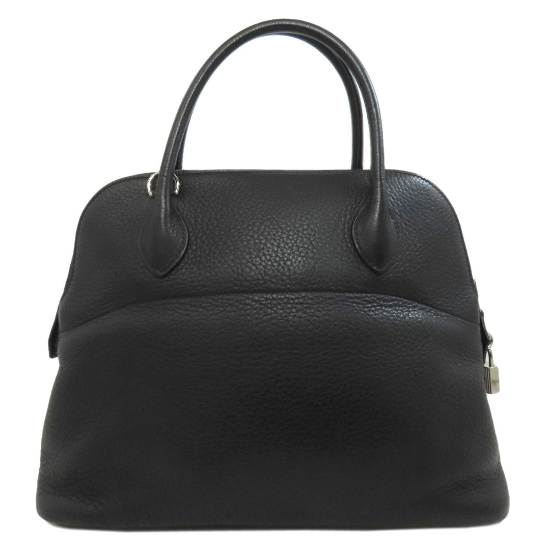 HERMES Handbag Taurillon Clemence black Bolide 31 SilverMetal Women Used Authentic