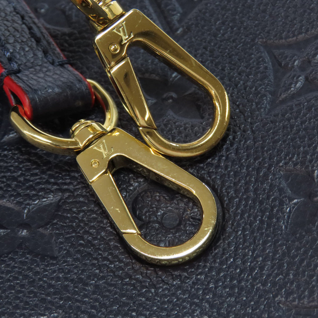 LOUIS VUITTON Handbag M42747 Ann Platt Navy Montaigne BB