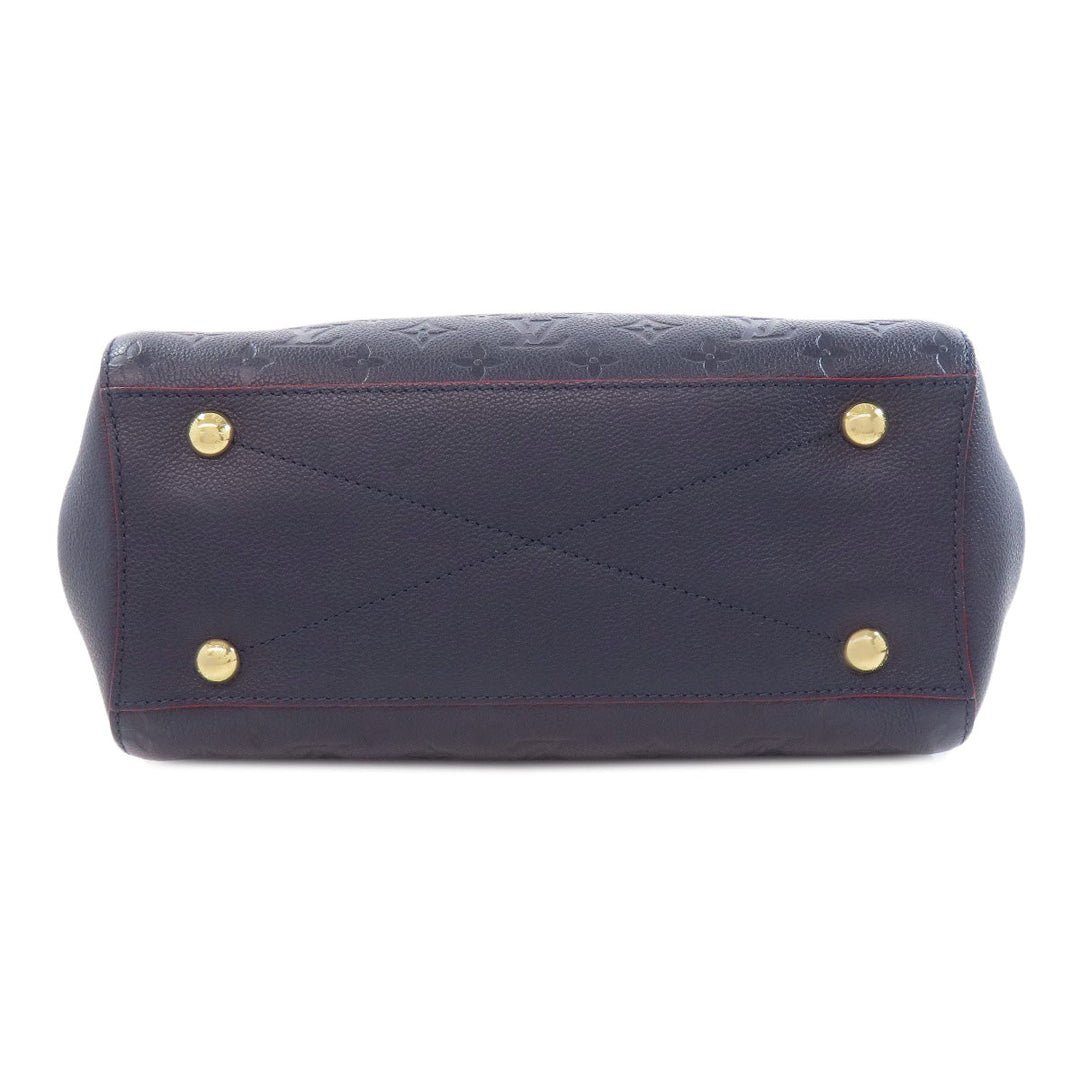 LOUIS VUITTON Handbag M42747 Ann Platt Navy Montaigne BB