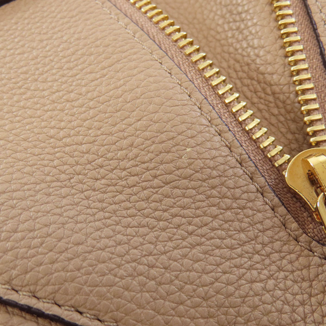 LOEWE Handbag Calfskin beige Hammock 2WAY Women Used Authentic