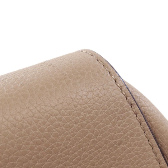 LOEWE Handbag Calfskin beige Hammock 2WAY Women Used Authentic