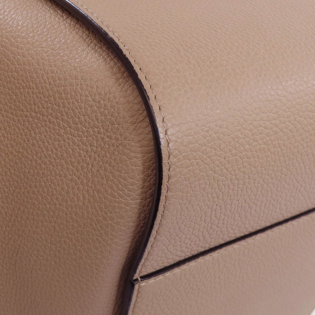LOEWE Handbag Calfskin beige Hammock 2WAY Women Used Authentic
