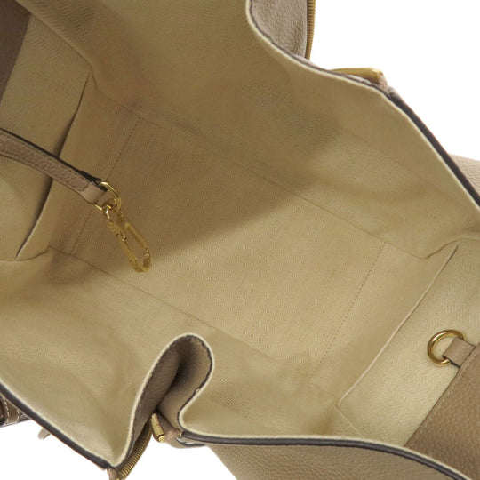 LOEWE Handbag Calfskin beige Hammock 2WAY Women Used Authentic