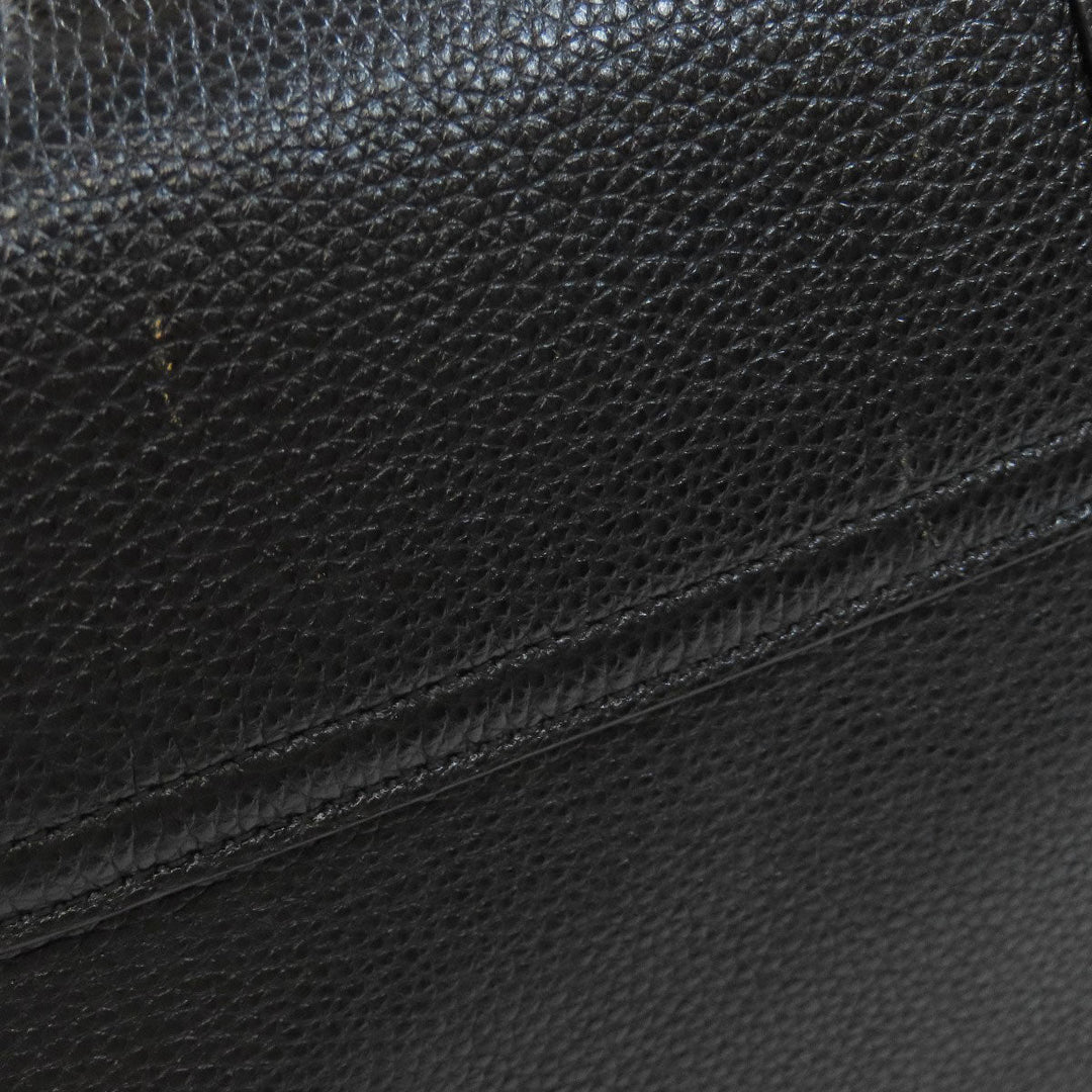 CELINE Handbag Calfskin black 16 SEISE 2WAY Women Used Authentic