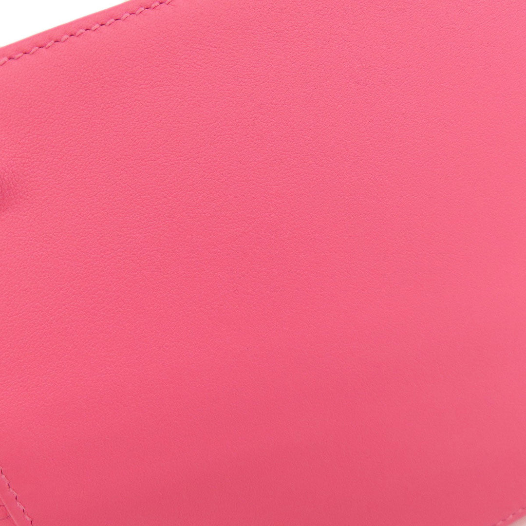 HERMES Handbag Swift pink Toolbox 20 SilverMetal