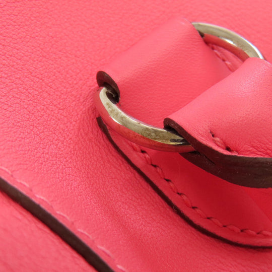 HERMES Handbag Swift pink Toolbox 20 SilverMetal