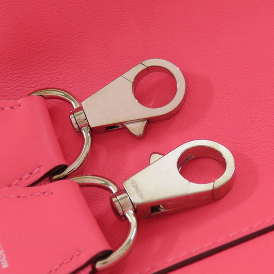 HERMES Handbag Swift pink Toolbox 20 SilverMetal