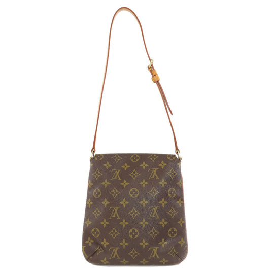 LOUIS VUITTON Shoulder Bag M51258 Monogram canvas Brown Musette Salsa S Women Used Authentic