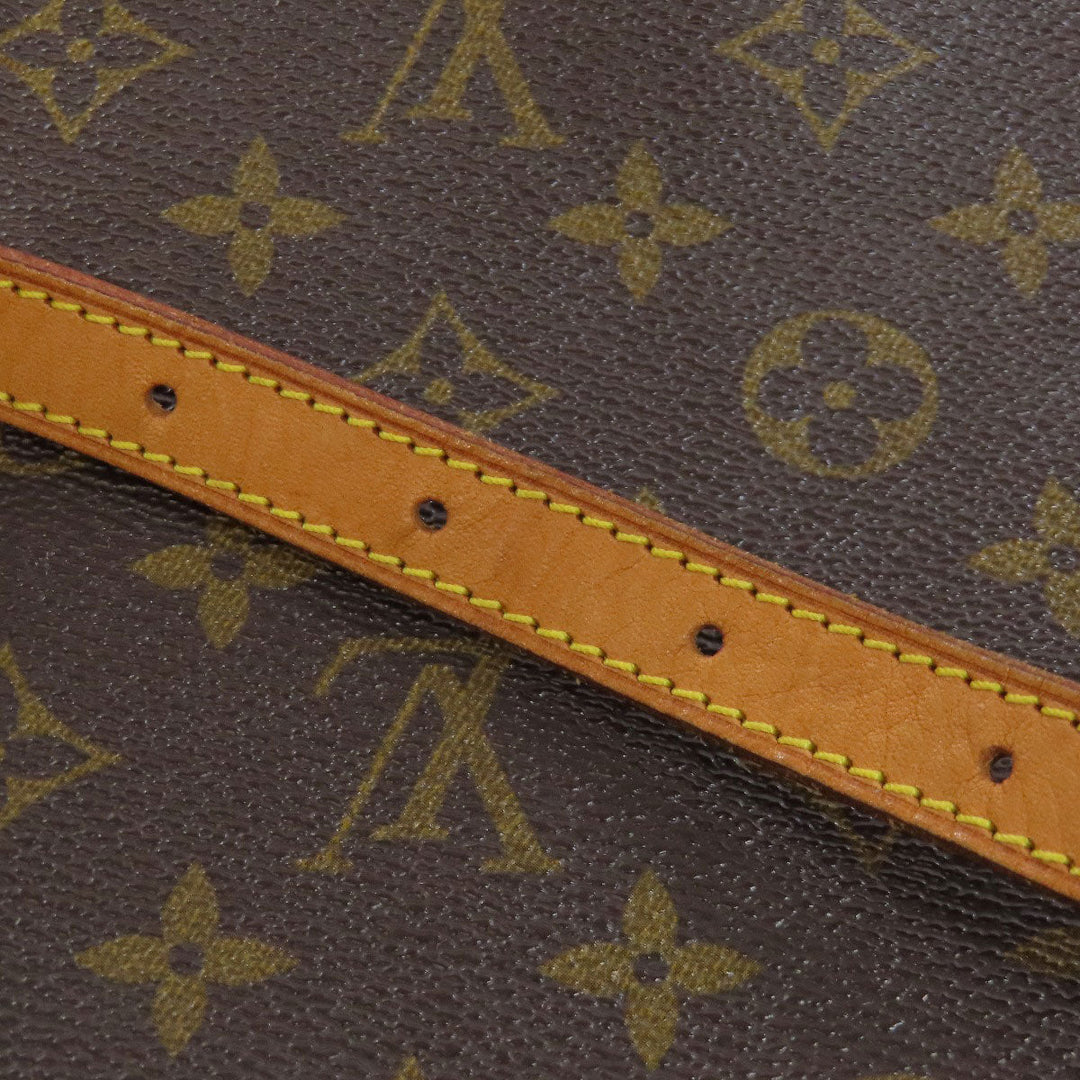 LOUIS VUITTON Shoulder Bag M51274 Monogram canvas Brown Trocadero27 Women Used Authentic