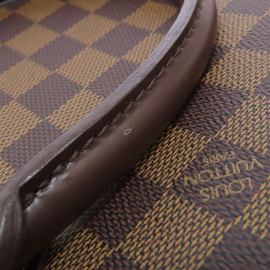 LOUIS VUITTON Handbag N51155 Damier canvas Brown Triana Women Used Authentic