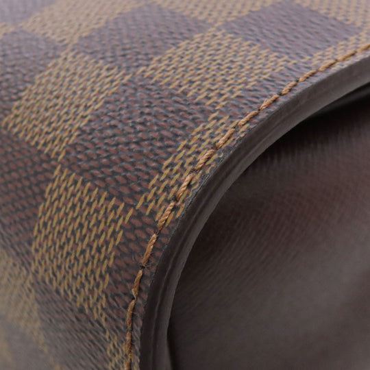 LOUIS VUITTON Handbag N51155 Damier canvas Brown Triana Women Used Authentic
