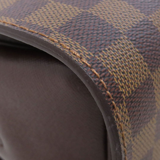 LOUIS VUITTON Handbag N51155 Damier canvas Brown Triana Women Used Authentic