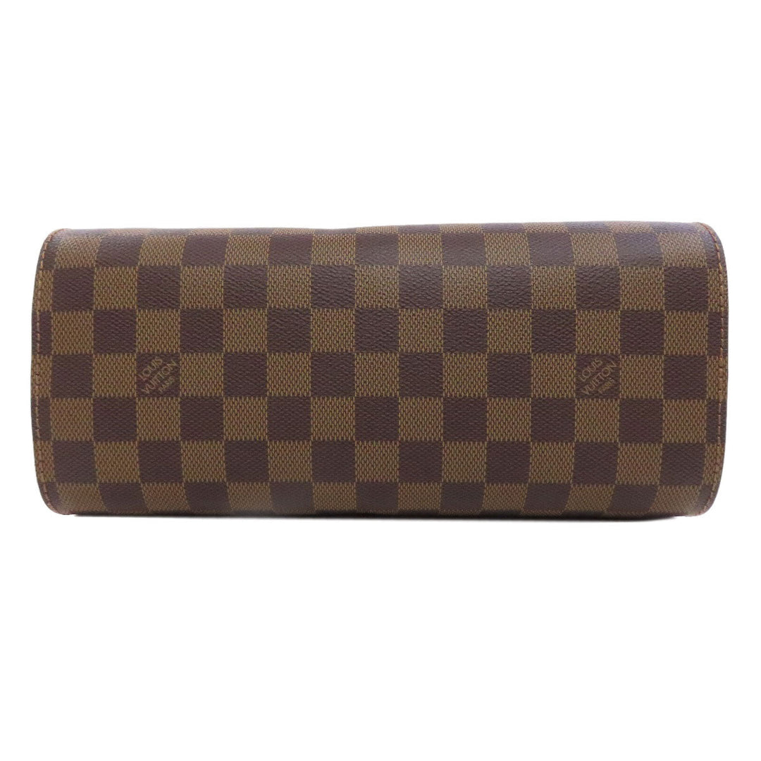 LOUIS VUITTON Handbag N51155 Damier canvas Brown Triana Women Used Authentic