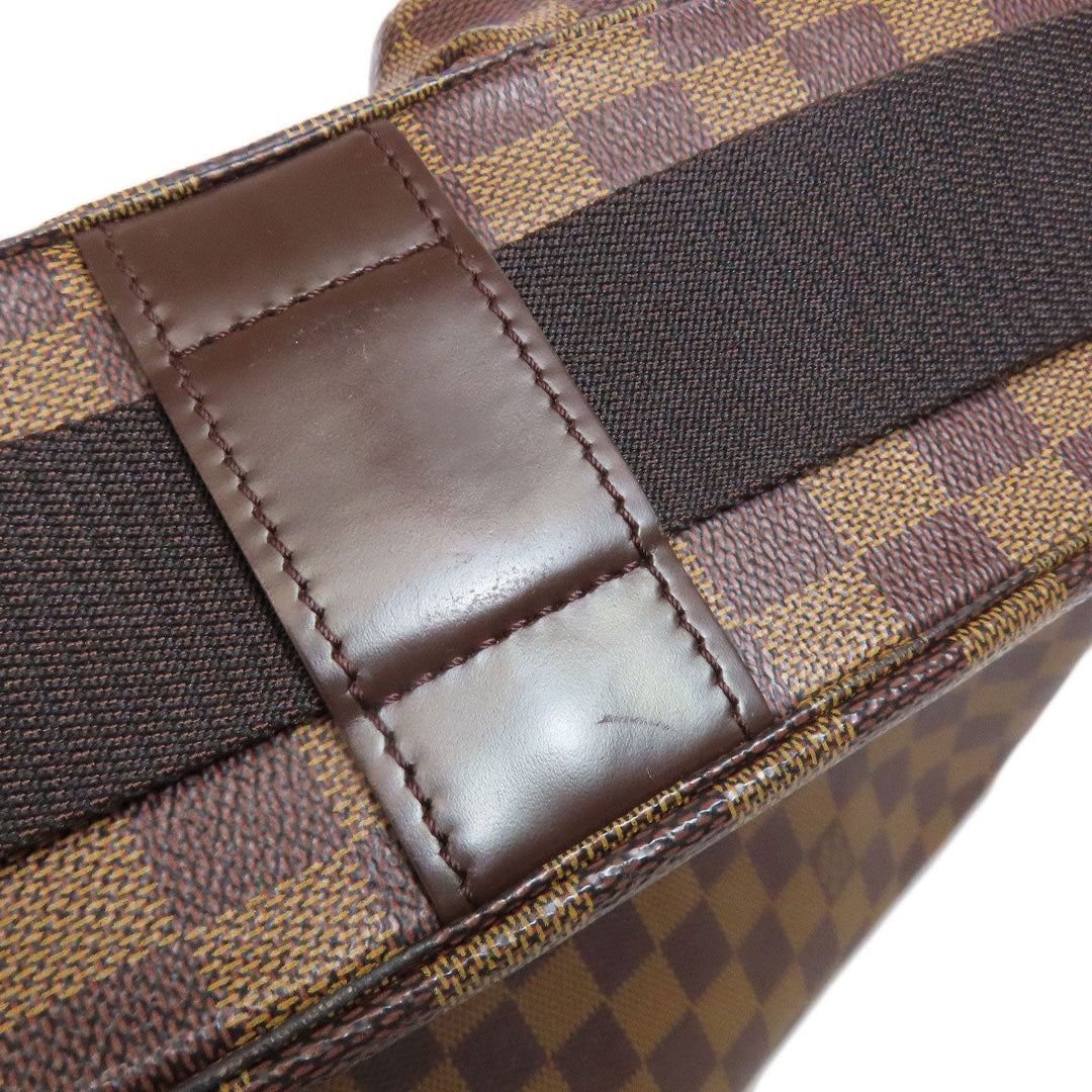 LOUIS VUITTON Shoulder Bag N42270 Damier canvas Brown Broadway Women Used Authentic