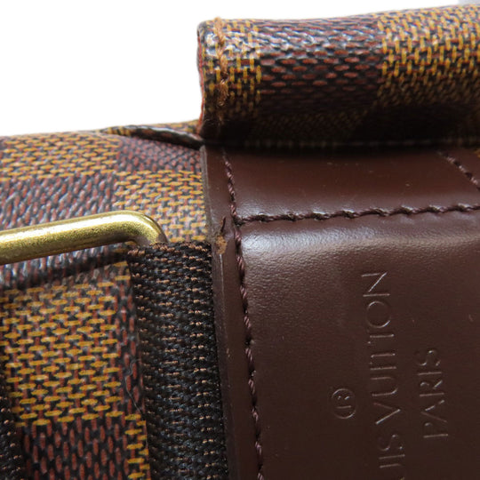 LOUIS VUITTON Shoulder Bag N42270 Damier canvas Brown Broadway Women Used Authentic