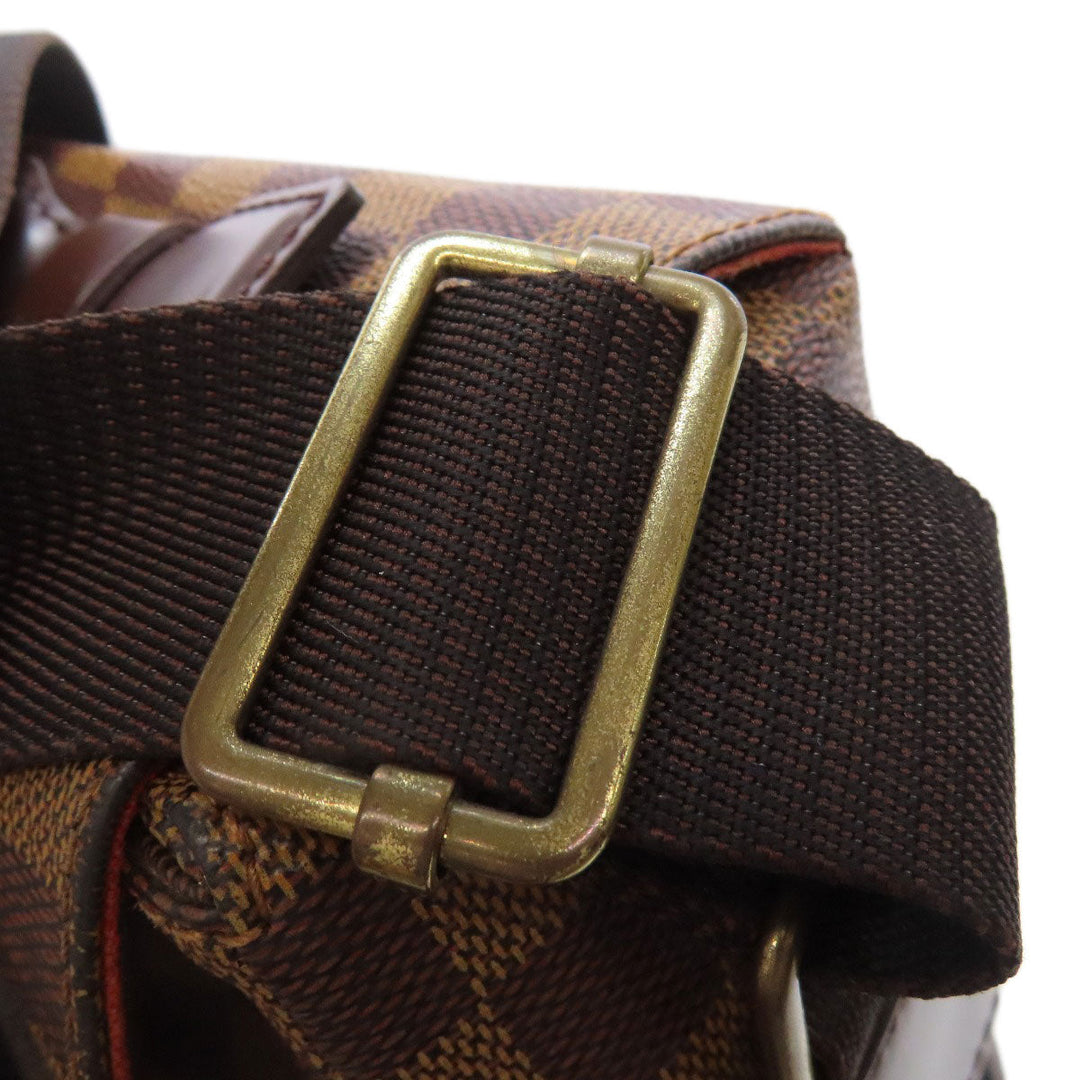 LOUIS VUITTON Shoulder Bag N42270 Damier canvas Brown Broadway Women Used Authentic