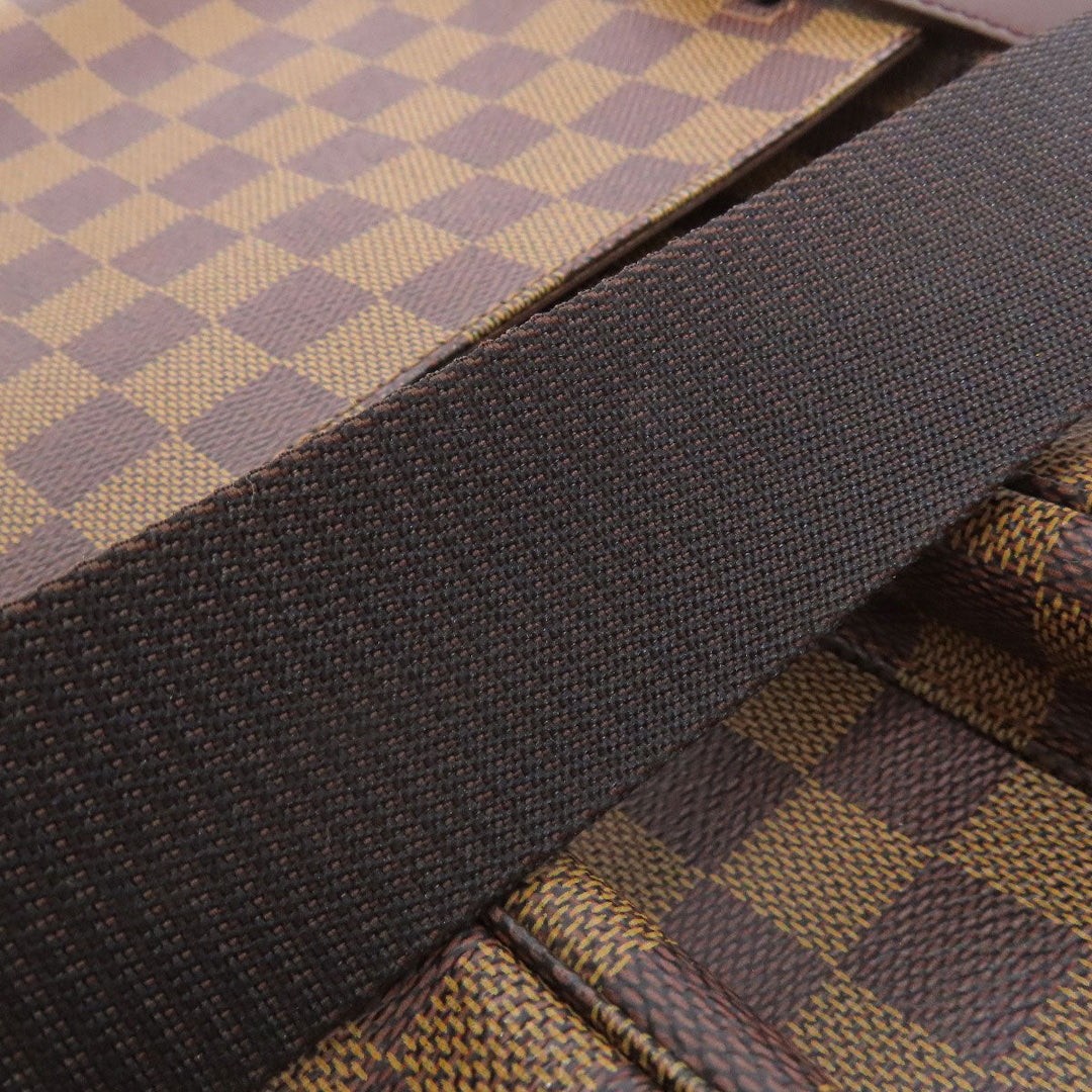 LOUIS VUITTON Shoulder Bag N42270 Damier canvas Brown Broadway Women Used Authentic