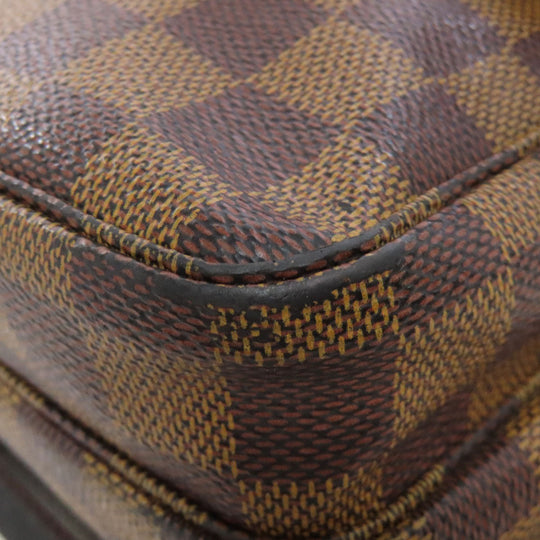LOUIS VUITTON Shoulder Bag N42270 Damier canvas Brown Broadway Women Used Authentic