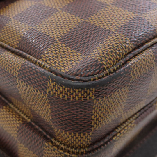 LOUIS VUITTON Shoulder Bag N42270 Damier canvas Brown Broadway Women Used Authentic