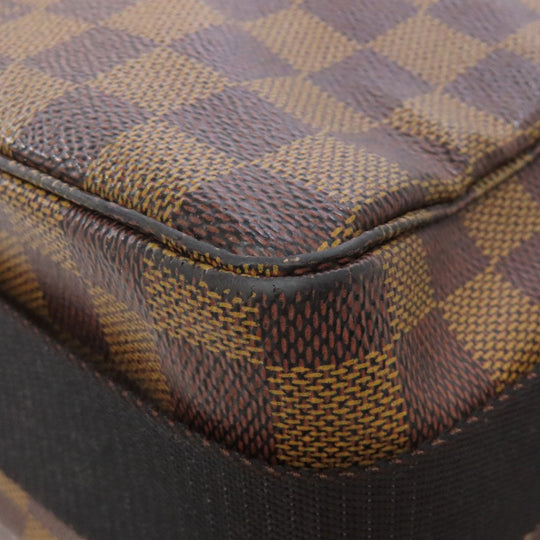 LOUIS VUITTON Shoulder Bag N42270 Damier canvas Brown Broadway Women Used Authentic