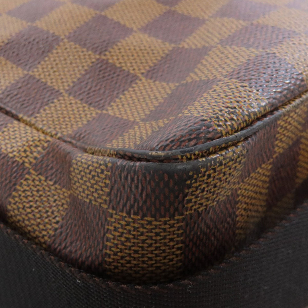 LOUIS VUITTON Shoulder Bag N42270 Damier canvas Brown Broadway Women Used Authentic