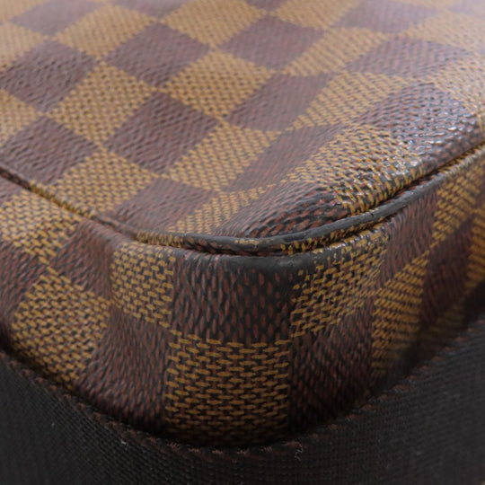 LOUIS VUITTON Shoulder Bag N42270 Damier canvas Brown Broadway Women Used Authentic