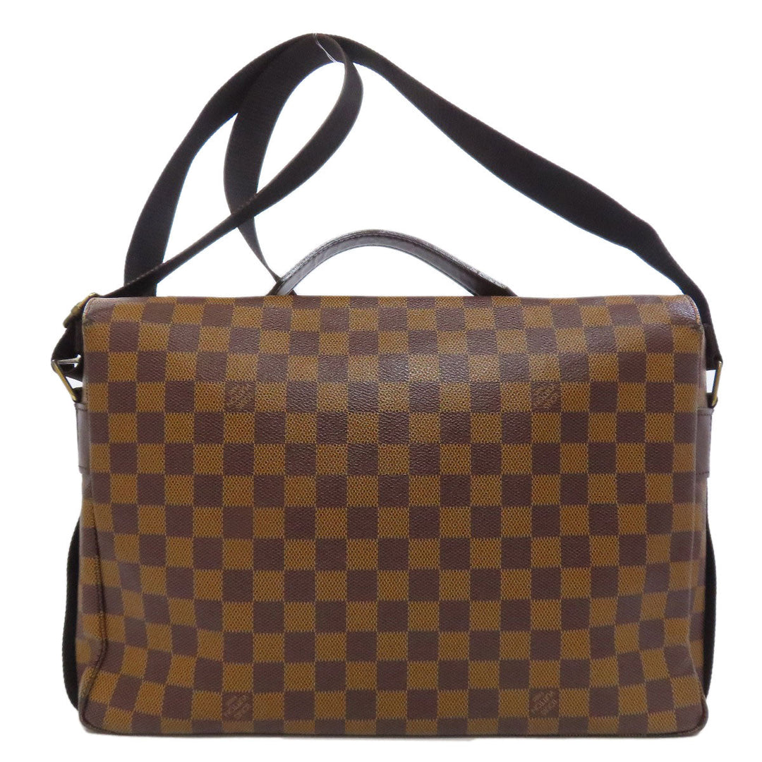 LOUIS VUITTON Shoulder Bag N42270 Damier canvas Brown Broadway Women Used Authentic
