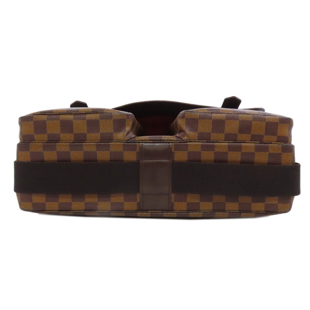 LOUIS VUITTON Shoulder Bag N42270 Damier canvas Brown Broadway Women Used Authentic