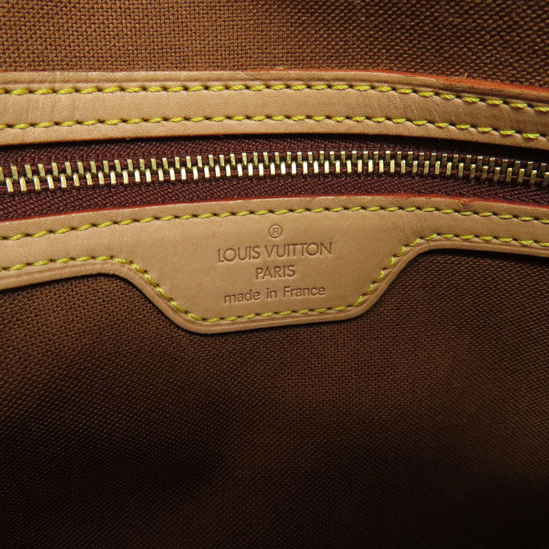 LOUIS VUITTON Handbag M51147 Monogram canvas Brown Mini Looping Women Used Authentic