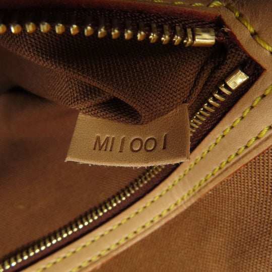 LOUIS VUITTON Handbag M51147 Monogram canvas Brown Mini Looping Women Used Authentic