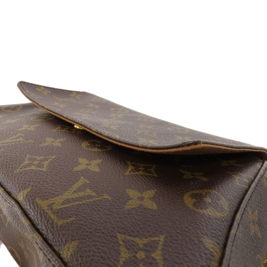 LOUIS VUITTON Handbag M51147 Monogram canvas Brown Mini Looping Women Used Authentic