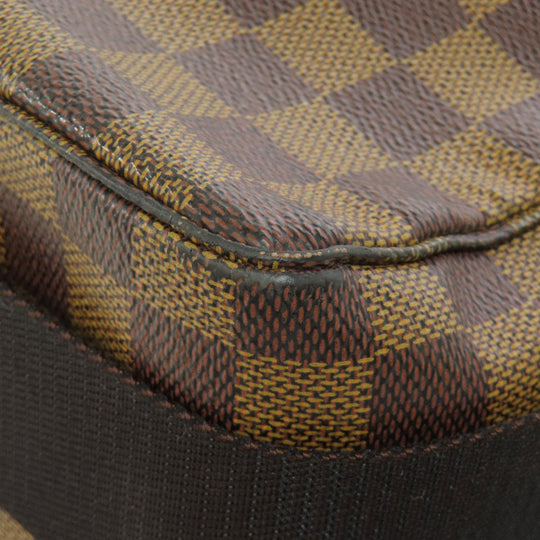 LOUIS VUITTON Shoulder Bag N42270 Damier canvas Brown Broadway Women Used Authentic
