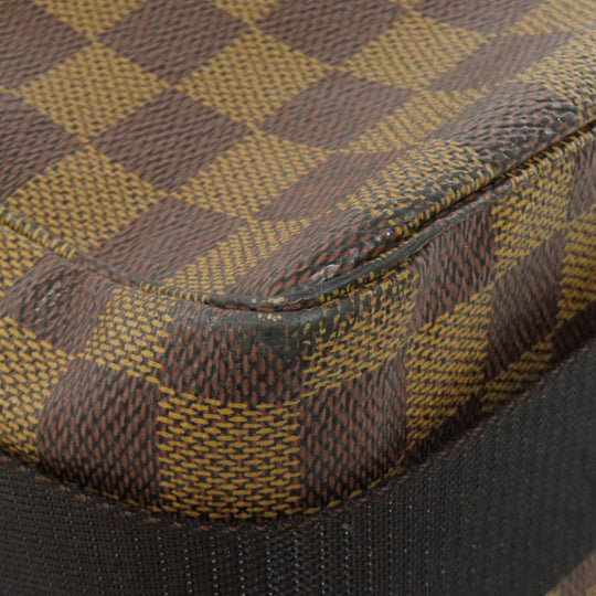 LOUIS VUITTON Shoulder Bag N42270 Damier canvas Brown Broadway Women Used Authentic
