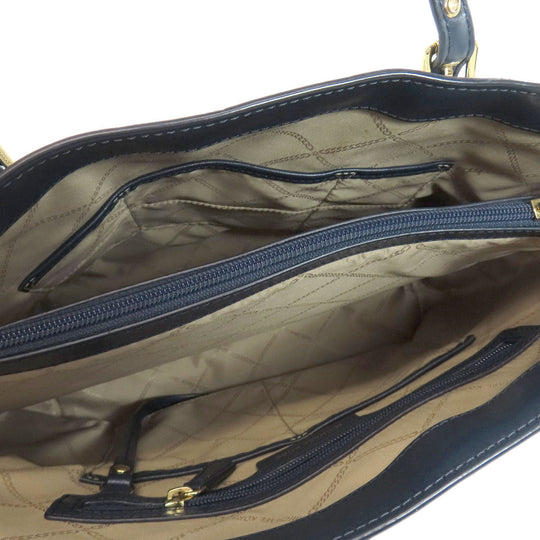 MICHAEL KORS Tote Bag PVC white MK signature