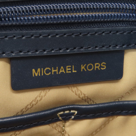 MICHAEL KORS Tote Bag PVC white MK signature