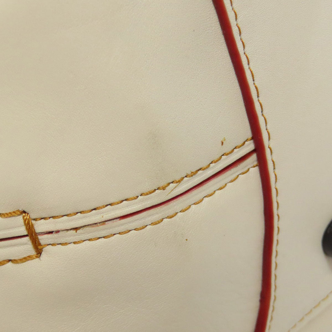 COACH Handbag 59132 leather white Dakota Satchel 2WAY Women Used Authentic