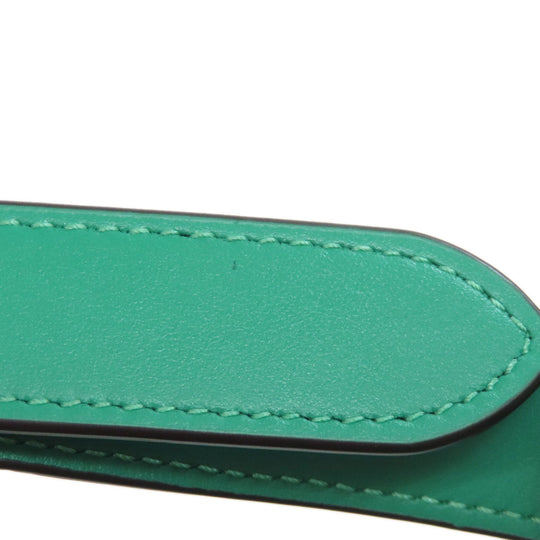 COACH Shoulder Bag CC386 leather green Camera bag Women Used Authentic