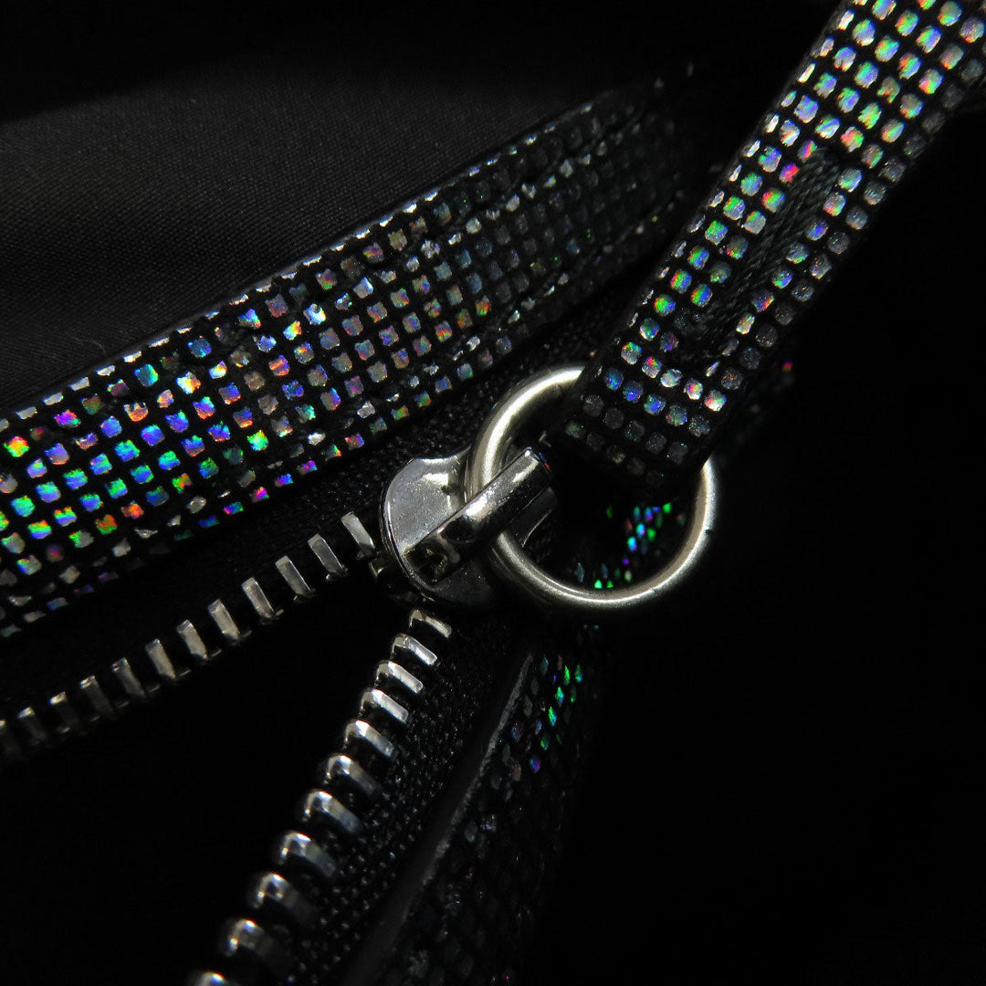 Maison Margiela Shoulder Bag polyester Silver Gram slam Women Used Authentic