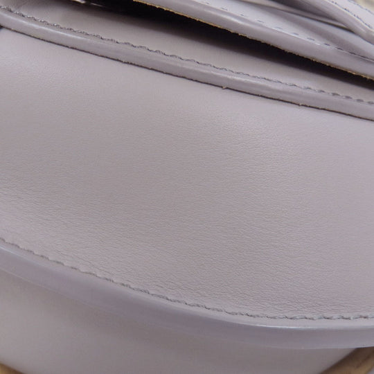 LOEWE Shoulder Bag Calfskin gray Gate Dual Women Used Authentic