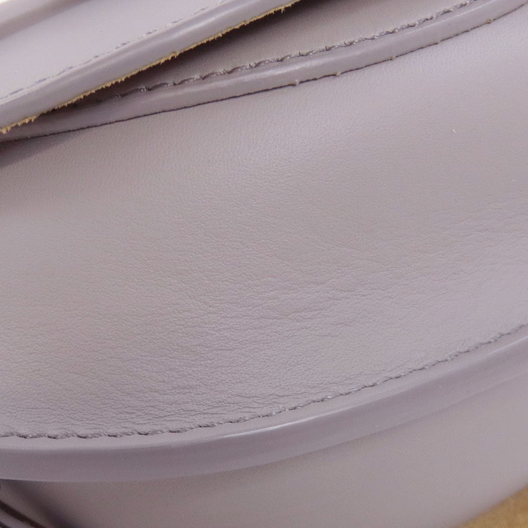 LOEWE Shoulder Bag Calfskin gray Gate Dual Women Used Authentic