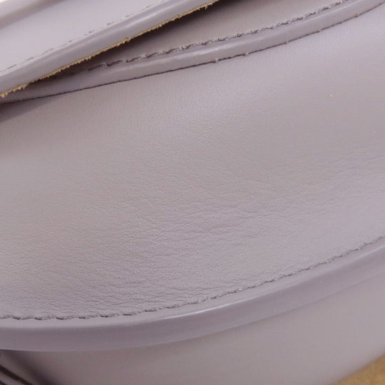 LOEWE Shoulder Bag Calfskin gray Gate Dual Women Used Authentic